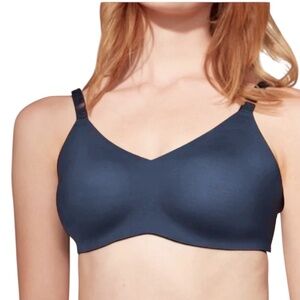 Knix Evolution V-neck Bra Size 5 Navy Convertible Straps NWOT